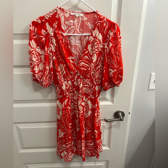 Dresses & Skirts - Floral Red Dress